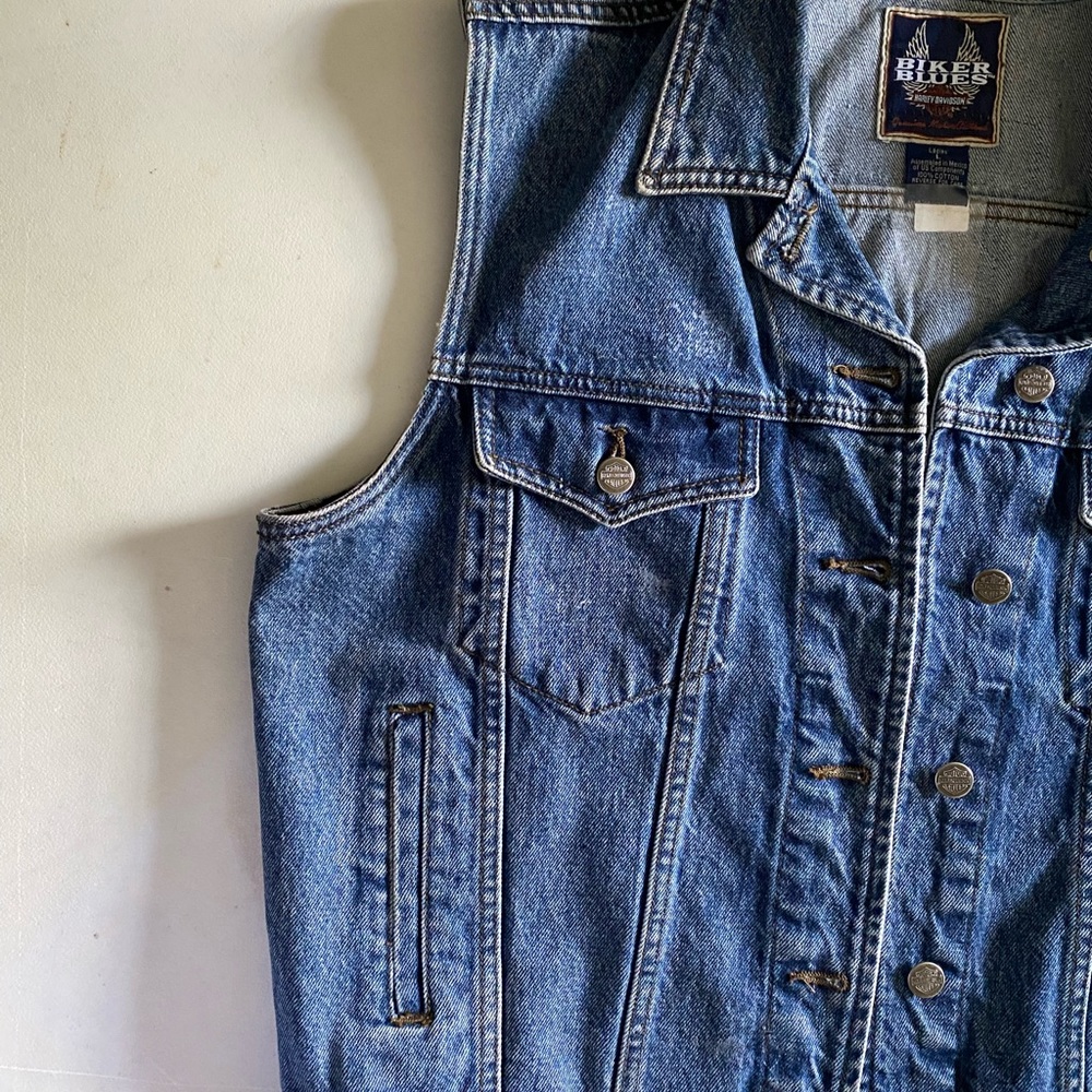 Harley-Davidson Biker Blue Vest